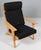 Hans j. Wegner lounge chair made of solid lacquered beech. Original hallingdal wool from kvadrat. Model 290a, made by...