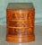 Regency Flamed Hardwood Bedside Chests of Drawers with Leather Tops, Set of 2 For Sale - Image 4 of 18