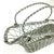 Silver Silver Tone Wire Basket Wine Holder For Sale - Image 8 of 11
