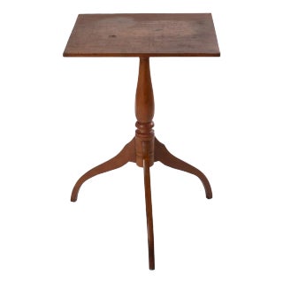 Early 19th Century Spider Leg Candle Stand For Sale