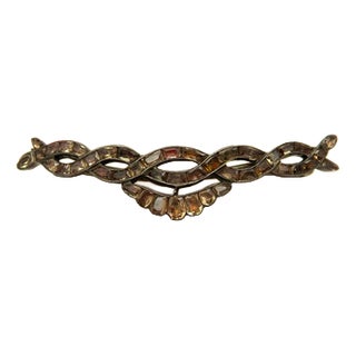 Hair Clip in Silver with Minas Novas For Sale