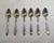 Antique German Henninger Bros. Alpacca Demitasse Spoons in Case - Set of 6 For Sale - Image 12 of 12