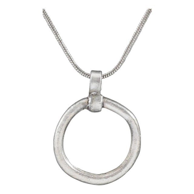 CELTIC PROSPERITY RING NECKLACE, C.400-100 BC For Sale
