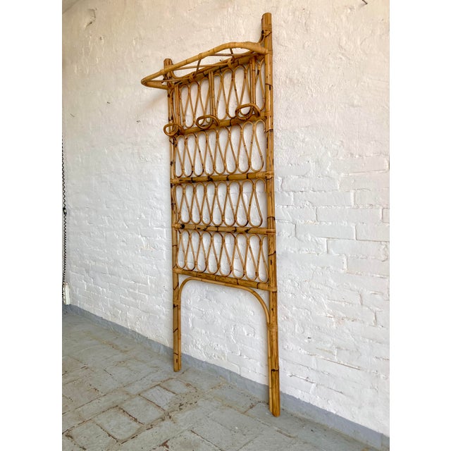 Vintage Italian Wicker Chair, 1960s, in Flawless conditions. Designed 1960 to 1969