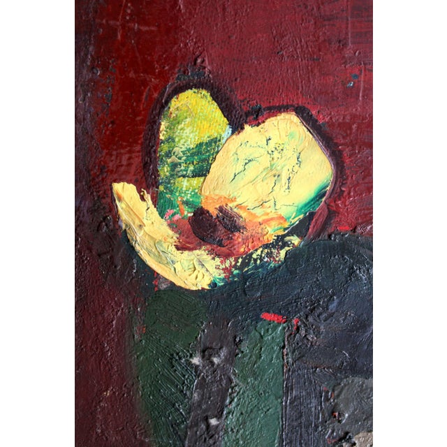 1970s Aleksandr Rodin, Flowers, Oil Painting, 1970s For Sale - Image 5 of 8