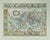 Colored Planisphere by Willem Janszoon Blaeu For Sale