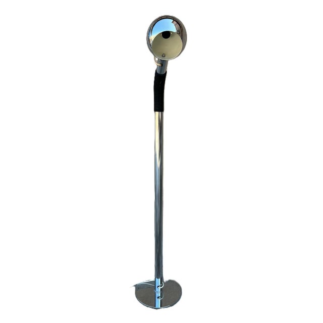 Metal Vintage Space Age Orbit Floor Lamp, 1970s For Sale - Image 7 of 8