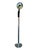 Metal Vintage Space Age Orbit Floor Lamp, 1970s For Sale - Image 7 of 8