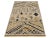 Tribal Rug & Kilim’s Moroccan Style Rug in White, Gold, Black - 5'x8' For Sale - Image 3 of 6