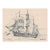 1943 William Wood New Bedford Whaler Drawing For Sale