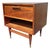 Vintage Mid Century Modern End or Side Table Nightstand in Danish Style For Sale