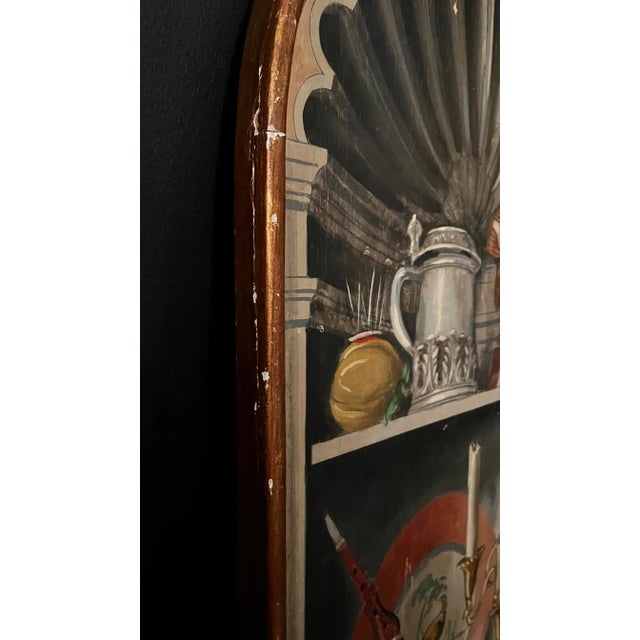 Italian MCM Wall Plaque in the Manner of Fornasetti by Palladio For Sale - Image 11 of 12