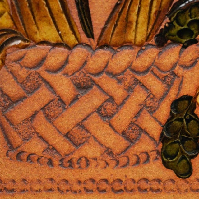 1960s Wall Mounted Ceramic Clock by Roger Capron, 1960 For Sale - Image 5 of 13