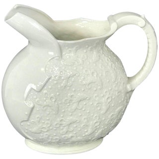 Late 19th Century Ott & Brewer Aesthetic Blanc De Chine Pitcher For Sale