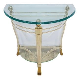 Italian Console by Luigi Della Maddalena, Italy, 1970s-1980s For Sale