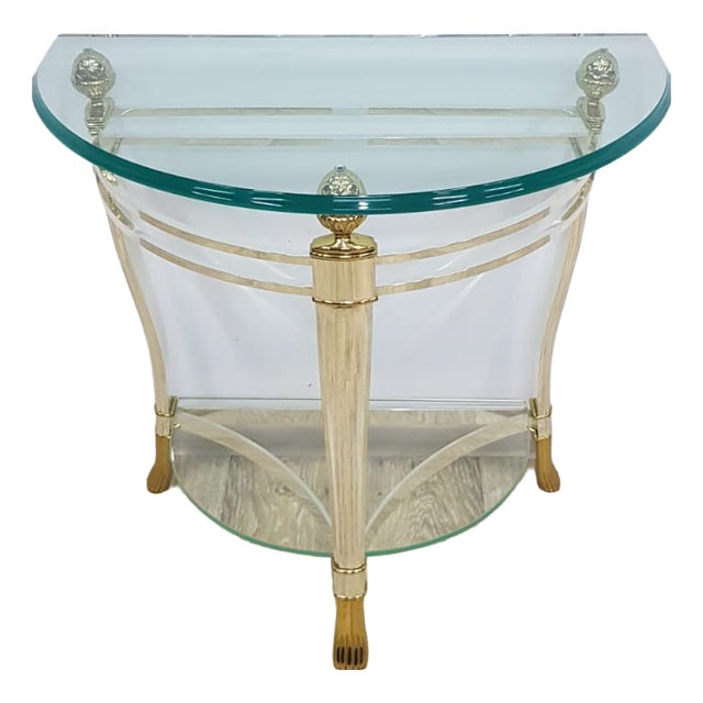 Italian Console by Luigi Della Maddalena, Italy, 1970s-1980s For Sale