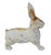 French Country Vintage Cast Iron Rabbit Hare Statue Door Stop Figure For Sale - Image 3 of 6