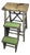 MCM Art Deco Fold-Out Step Stool For Sale