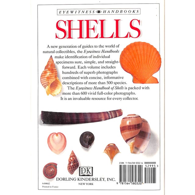 Traditional "Shells: The Visual Guide to More Than 500 Species of Seashells From Around the World" 1992 Dance, S. Peter For Sale - Image 3 of 11
