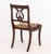 Brown Duncan Phyfe Style Lyre Back Mahogany Side Chair For Sale - Image 8 of 8