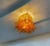 Murano Ceiling Lamp, 32 Amber Felci Glasses For Sale In Los Angeles - Image 6 of 10