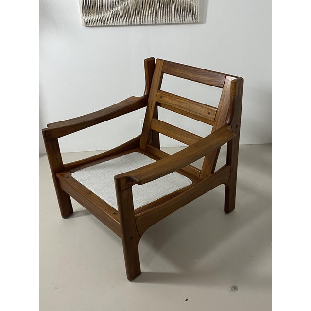 Vintage Danish Teak Chair, 1960s For Sale - Image 6 of 18