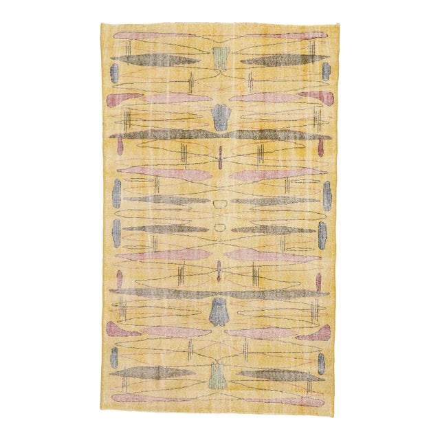 Zeki Muren Vintage Turkish Sivas Rug, 05'05 X 08'11 For Sale