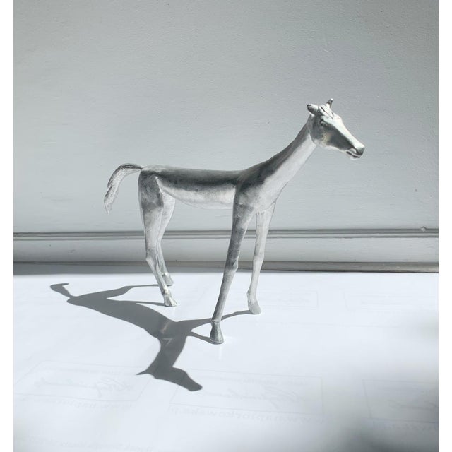 Antonio Giancaterino, Il Cavallo: The Horse, Aluminum Sculpture For Sale - Image 3 of 8