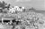 Black and white print by erich andres, ca 1960. A vibrant scene from miami beach, florida, captured in the 1960s,...