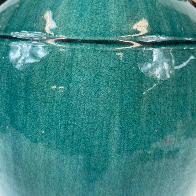 Turquoise Late 19th Century Chinese Turquoise Wine Jug For Sale - Image 8 of 10