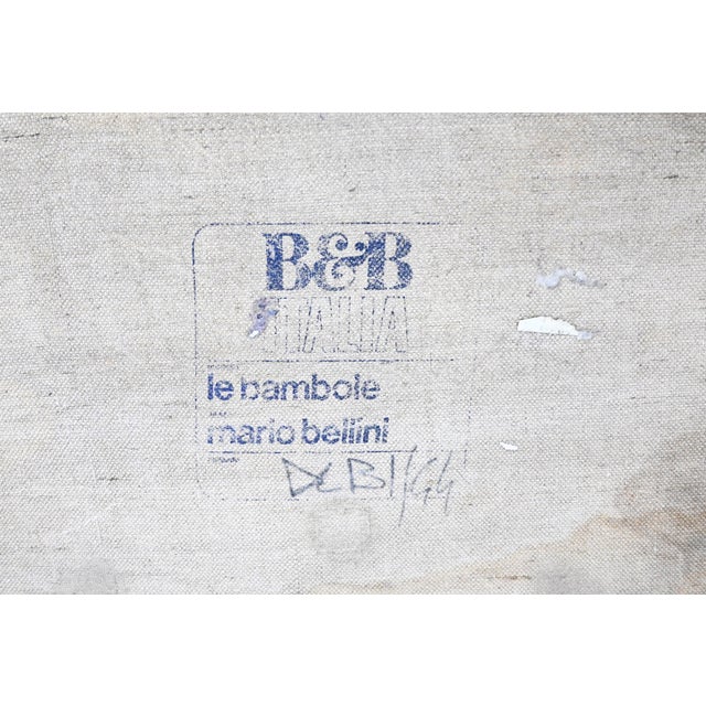 Le Bambole Modular Sofa by Mario Bellini for B&B Italia, 1970s, Set of 4 For Sale - Image 11 of 14