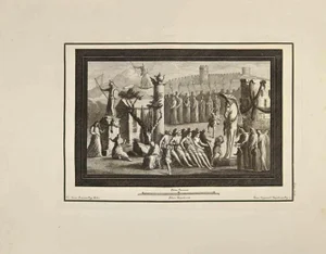 Francesco Cepparoli, Victory in Roman Empire, Etching, 18th Century
