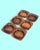 Metal Vintage Polish Coasters, 1970s, Set of 6 For Sale - Image 7 of 10