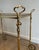1940s 1940s Neoclassical style brass drinks trolley with cherubs For Sale - Image 5 of 12