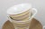 Rörstrand "Mandarin", set of four teacups with saucers. Decorative tableware designed in 1962 featuring the characteristic...