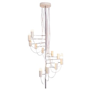 A16 Chandelier by Alain Richard for Disderot, France, 1958 For Sale