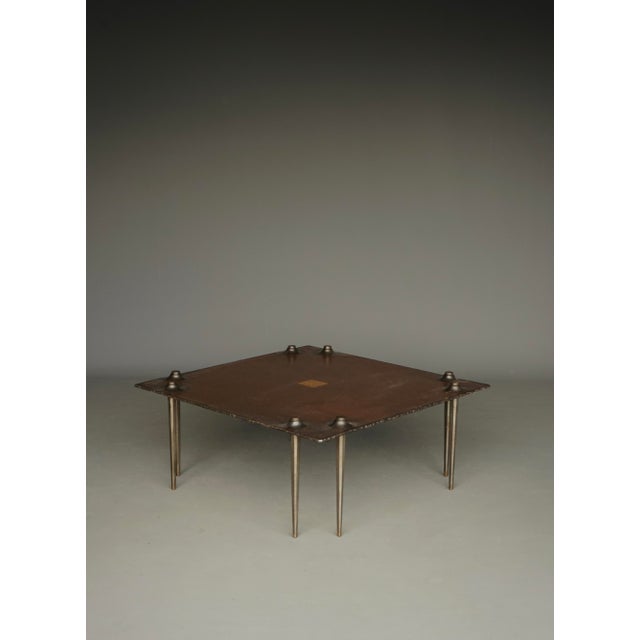 1990s Brutalist Coffee Table by Idir Mecibah, Belgium, 1997 For Sale - Image 5 of 16