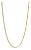 10k Yellow Gold Yellow Diamond Tennis Chain Necklace For Sale