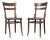 Set of Rail Bentwood Chairs from Thonet, 1920s For Sale