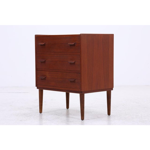 Vintage Danish Teak Chest of Drawers by Carl Aage Skov for Munch Møbler, 1960s For Sale - Image 11 of 12