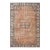 1970s Vintage Handmade Wool Cotton Brown Area Rug For Sale