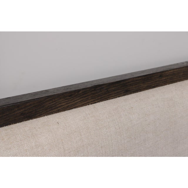 Restoration Hardware King Size Upholstered Bed For Sale - Image 11 of 18