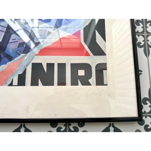 Fritz Köthe, Uniroyal, 1987, Serigraph, Framed For Sale - Image 4 of 11