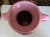 1980s Postmodern Pink Urn Vessel With Handles For Sale In Charlotte - Image 6 of 11