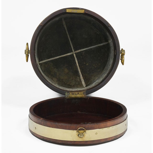 Early 19th Century Regency Mahogany Wine Cooler For Sale In Boston - Image 6 of 10