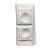 1970s Martin Freyer for Rosenthal Brutalist Porcelaine Blanc Vase For Sale - Image 5 of 5