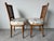 French Vintage French Louis XVI Style Cane Back Dining Chairs – A Pair For Sale - Image 3 of 12
