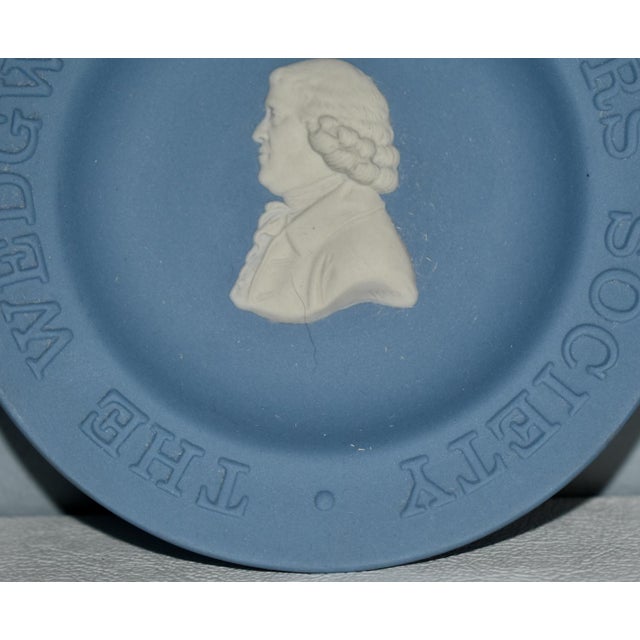 1990s Vintage Jasperware the Wedgwood Collectors Society Miniature Plate For Sale - Image 5 of 10