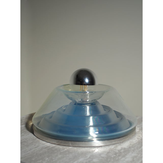 Murano Glass Wall Lamp from Seguso, Italy, 1960s For Sale - Image 4 of 5