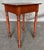 19th Century American Cherry One Drawer Stand With Turned Legs and Feet For Sale - Image 10 of 11
